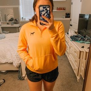 Yellow VS Pink Quarter Zip